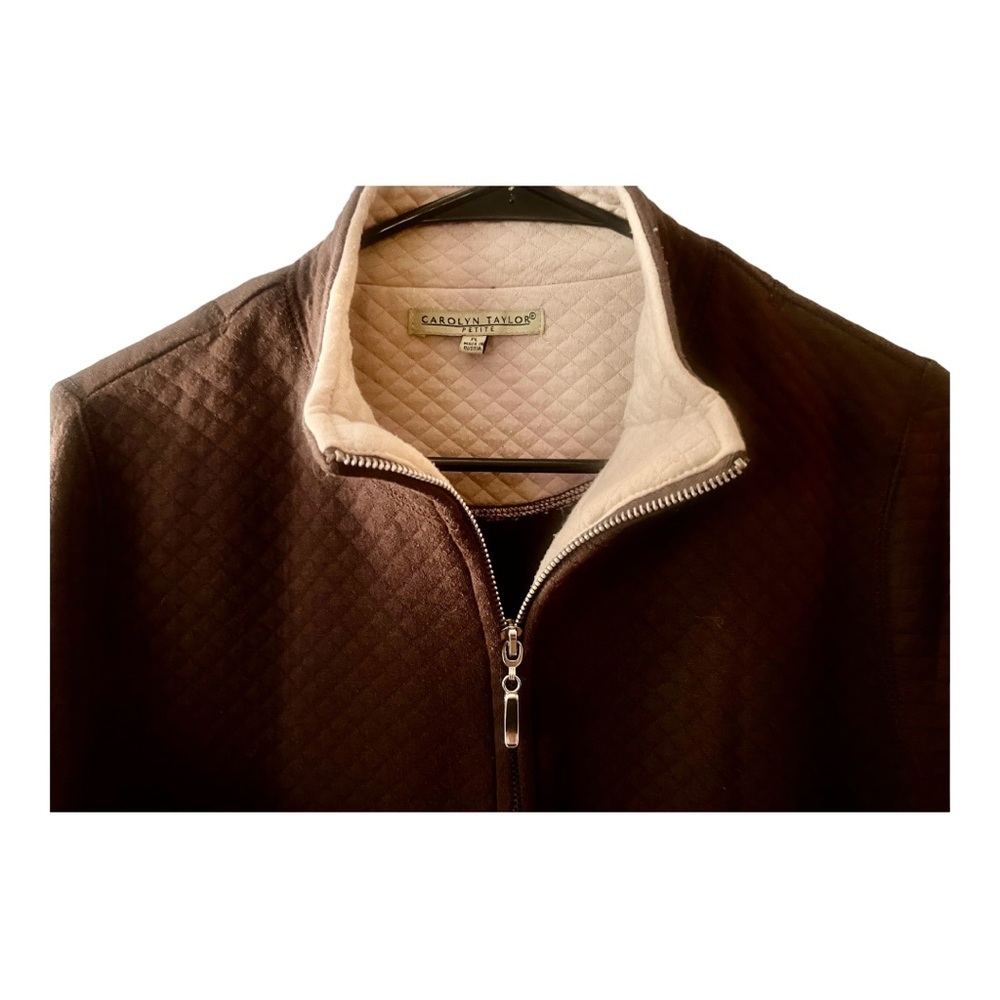 Carolyn Taylor Petite Quilted Jacket - Picture 3 of 6